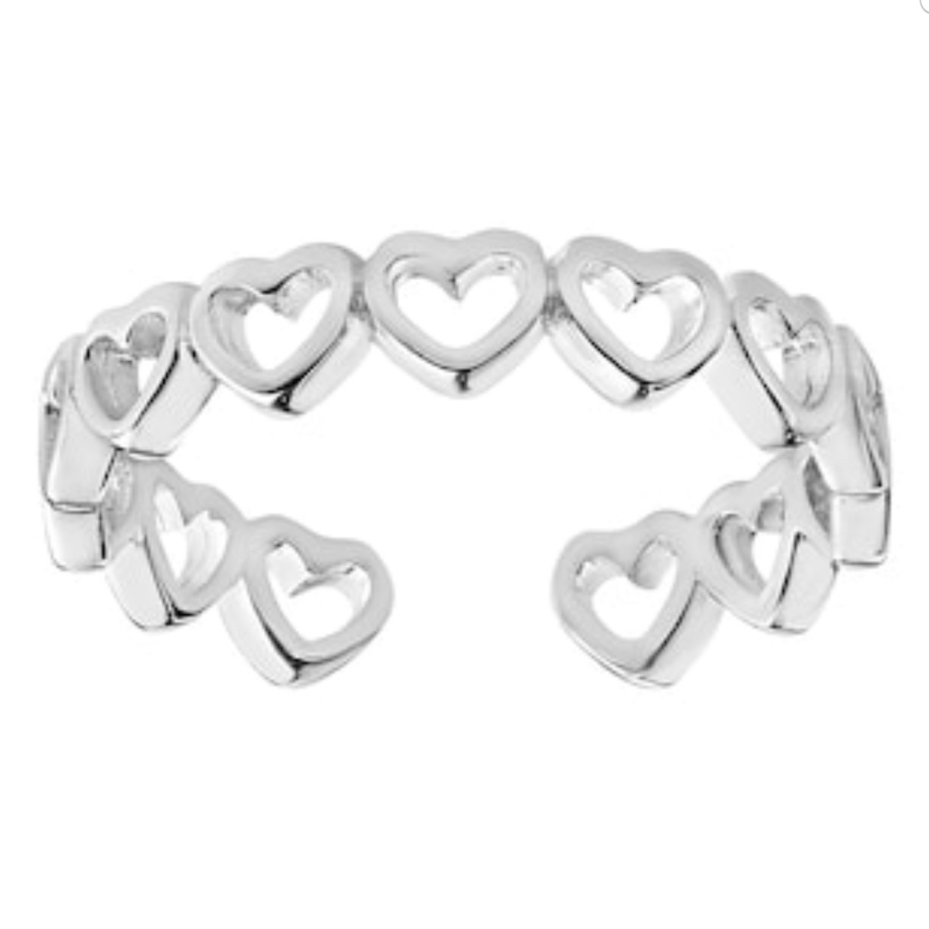 Heart Toe Ring